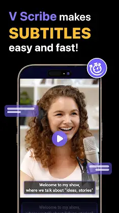 VScribe - AI Video Subtitles screenshot 1