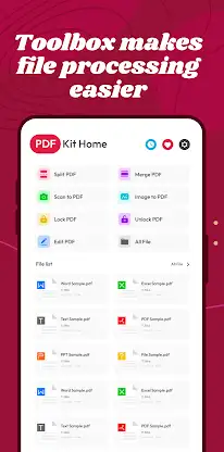 PDF Kit Home - File Reader screenshot 4