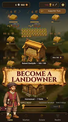 Peasant to King: Medieval Sim screenshot 2