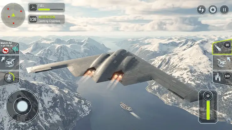 Fighter Jet Game: Flying Games screenshot 6