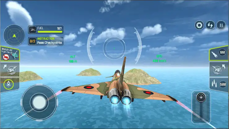 Fighter Jet Game: Flying Games screenshot 3