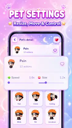 Anime Shimeji: Screen Pets screenshot 2