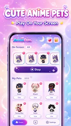 Anime Shimeji: Screen Pets screenshot 1