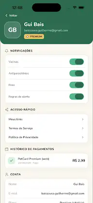 Petzcard: Your Pets Card screenshot 3