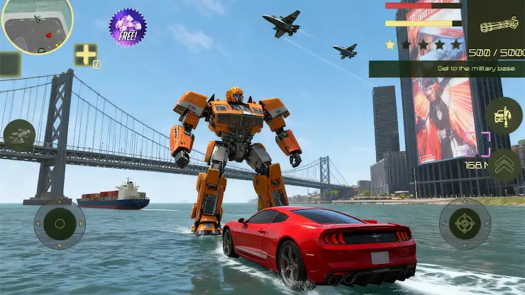 Mech Riders: City Combat screenshot 1