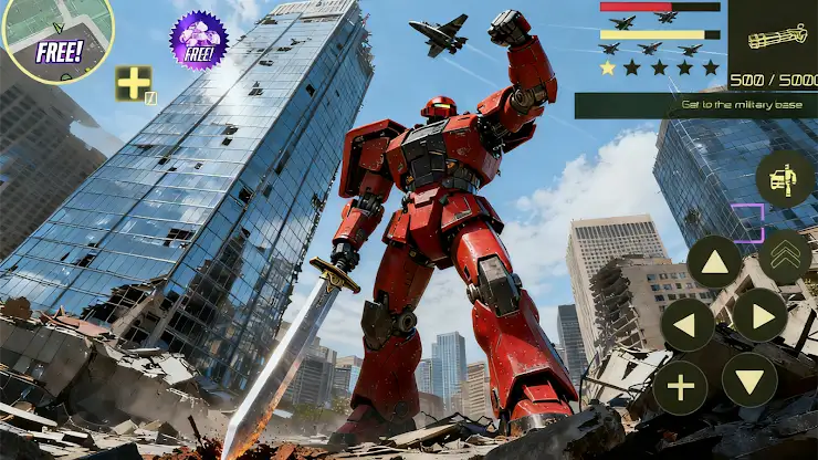 Mech Riders: City Combat screenshot 2
