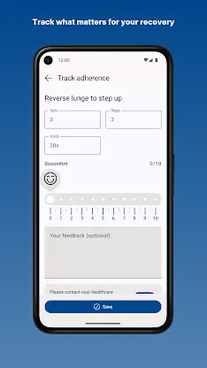 My Exercise App screenshot 1