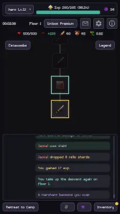 Gravewell: Idle Dungeon RPG screenshot 2