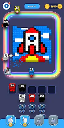 Pixel Flow - Cat Blast screenshot 7