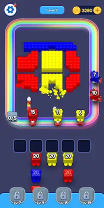 Pixel Flow - Cat Blast screenshot 2