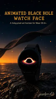 Deep Horizon: Pixel Black Hole screenshot 1