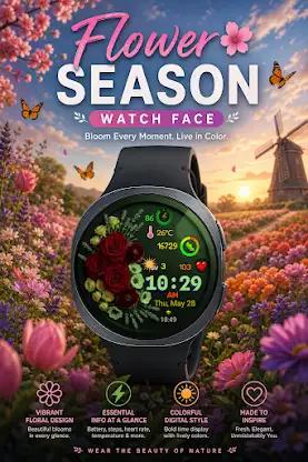 Flower Season: Floral Watch screenshot 3