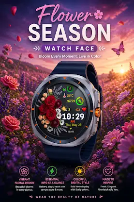 Flower Season: Floral Watch screenshot 4
