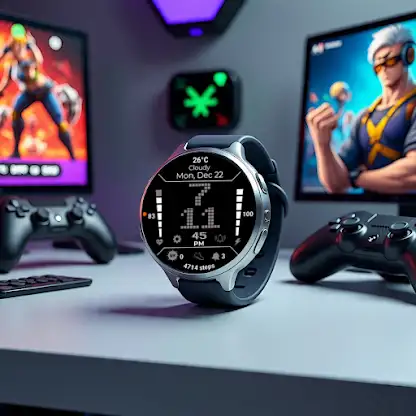 Pixel Vibe Watch Face: Retro screenshot 3