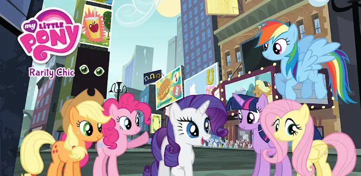 MY LITTLE PONY: Rarity Chic — Android app banner
