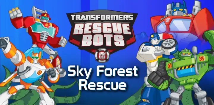 Transformers Rescue Bots — Android game banner