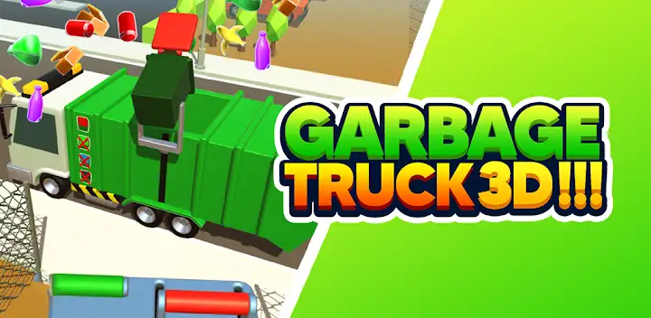 Garbage Truck 3D — Android game banner