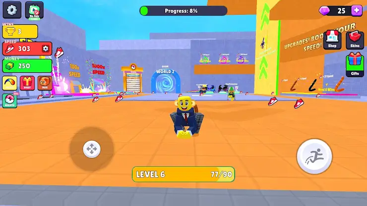 Monkey Escape: Speed Race screenshot 1