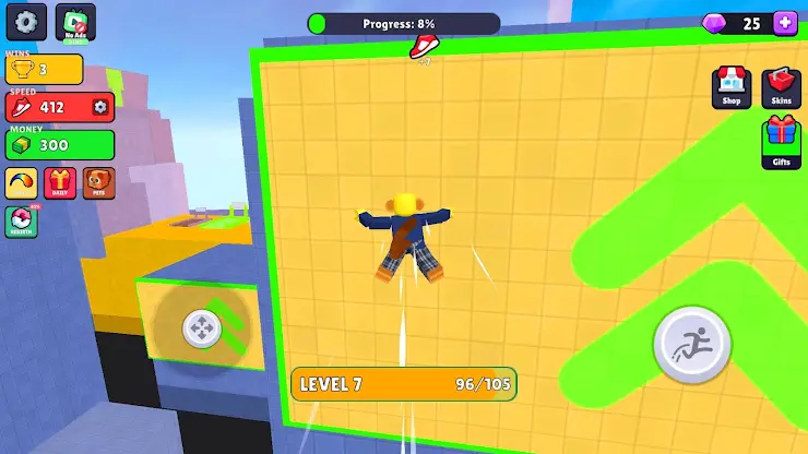 Monkey Escape: Speed Race screenshot 2