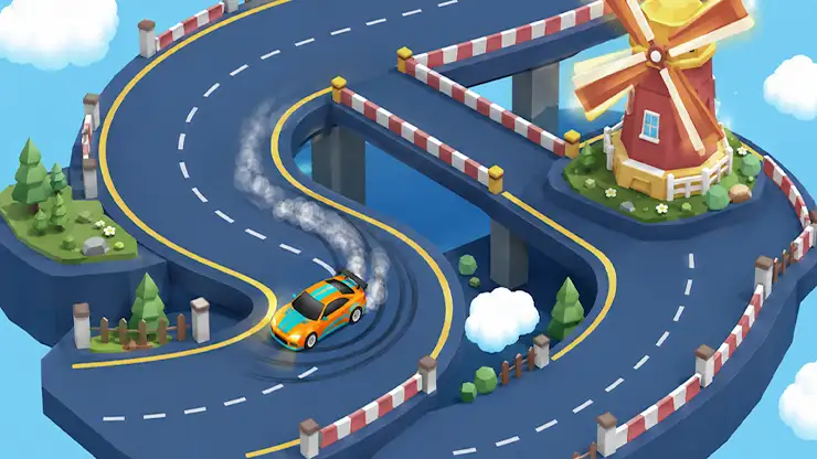 Car Drift Snow Cleaner Game screenshot 1