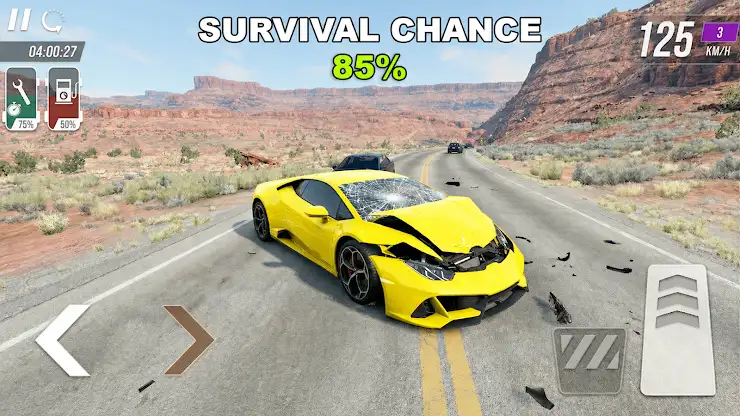 Crazy Car Jumping Damage Test screenshot 8
