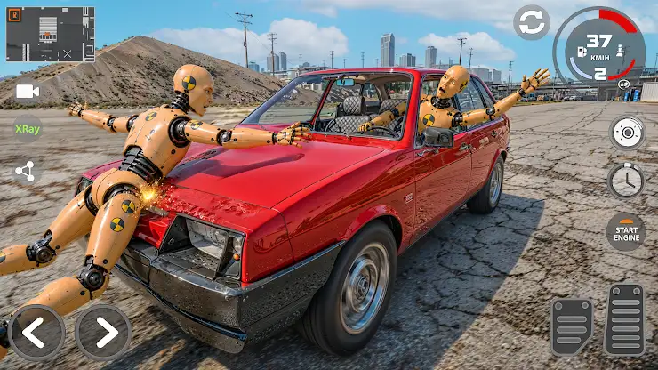 Crazy Car Crash Simulator 3d screenshot 4