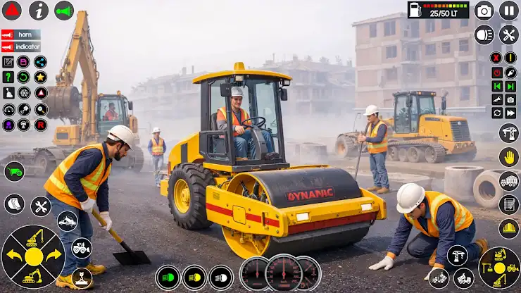 Excavator Road Construction 3D screenshot 6