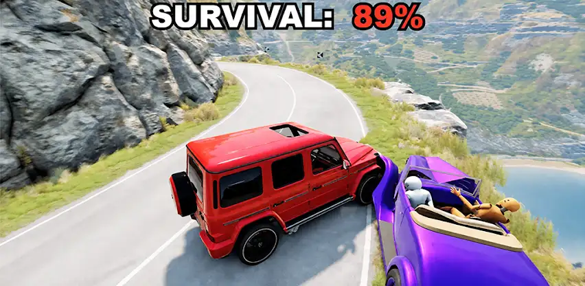 Crazy Car Crash Simulator : 3d screenshot 3