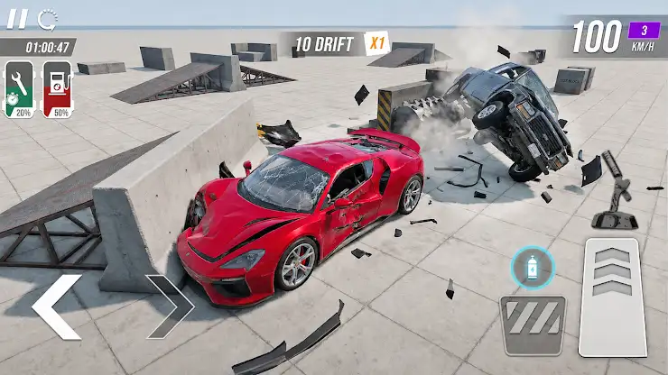Crazy Car Crash Simulator : 3d screenshot 4