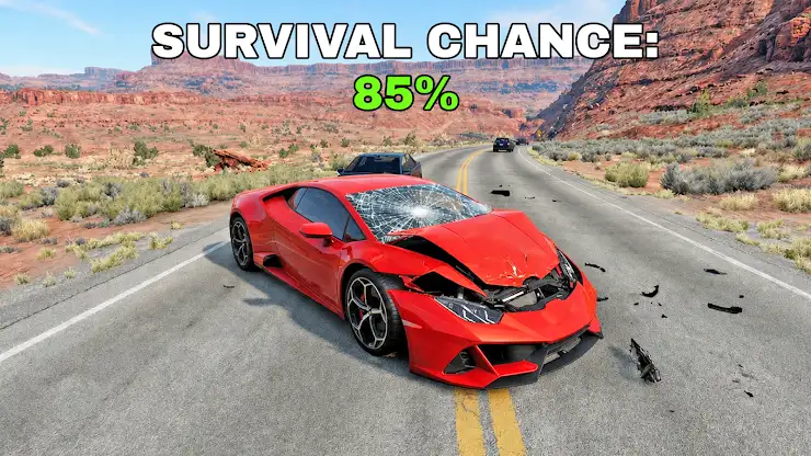 Crazy Car Crash Simulator : 3d screenshot 8