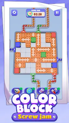 Color block - Screw jam screenshot 1