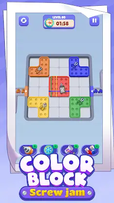 Color block - Screw jam screenshot 2