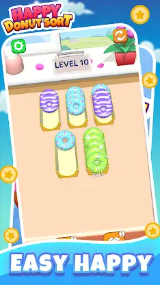 Happy Donut Sort screenshot 2
