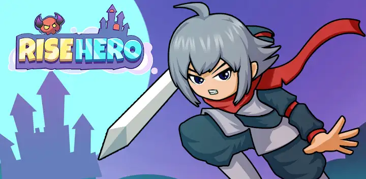 Rise Hero — Android game banner