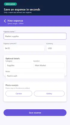 Spend Ledger screenshot 2