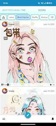 Draw With Me - Social Drawing screenshot 2