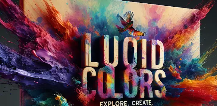 Lucid Colors Drawing — Android app banner