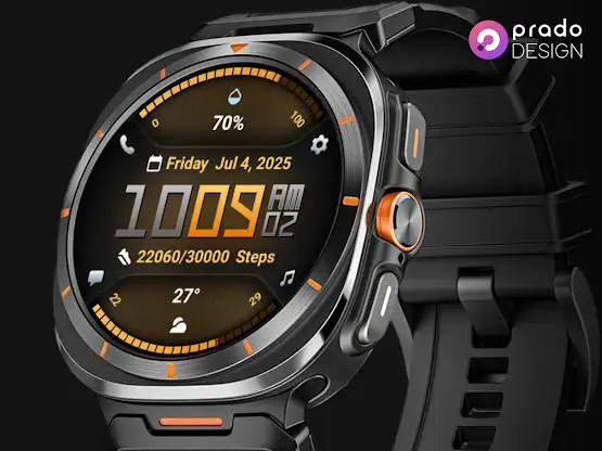 PRADO 77 Digital Watch Face screenshot 8