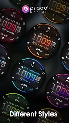 PRADO 77 Digital Watch Face screenshot 6