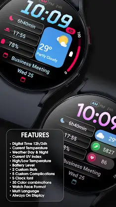 PRADO 92 Weather Watch Face screenshot 3