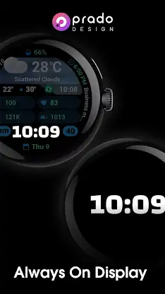 PRADO 95 Weather Watch Face screenshot 7