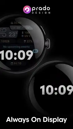 PRADO 98 Weather Watch Face screenshot 7