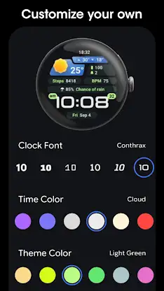 PRADO 98 Weather Watch Face screenshot 6