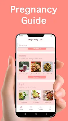 Pregnancy Diet: Food & Recipes screenshot 1