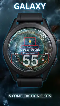 Galaxy Watch Face screenshot 4