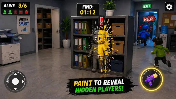 Paint Hide and Seek: Friends screenshot 5