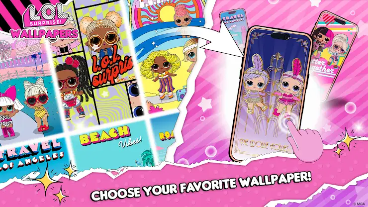L.O.L. Surprise! 3D Wallpapers screenshot 1
