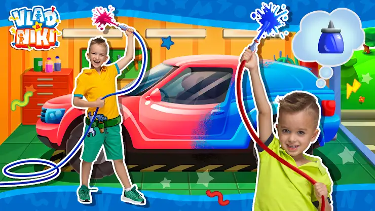 Vlad and Niki: Car Service screenshot 1