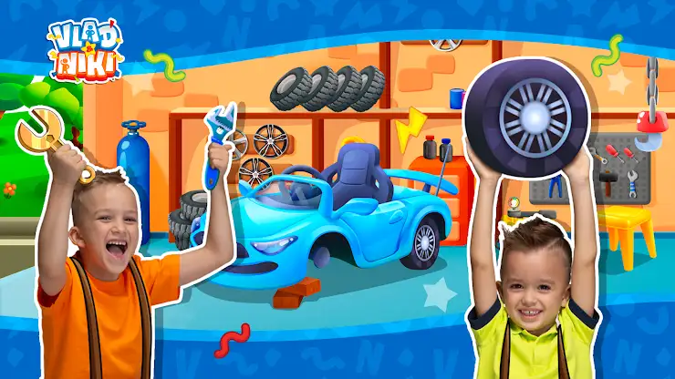 Vlad and Niki: Car Service screenshot 8