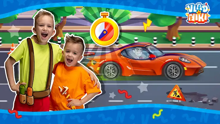 Vlad and Niki: Car Service screenshot 4